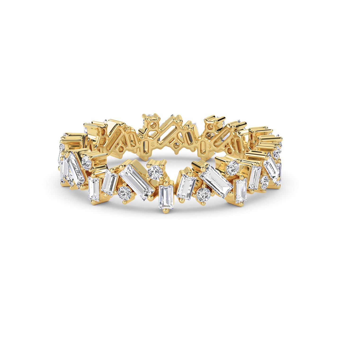 18 KT Gold Lab Grown Diamond Ring for Women