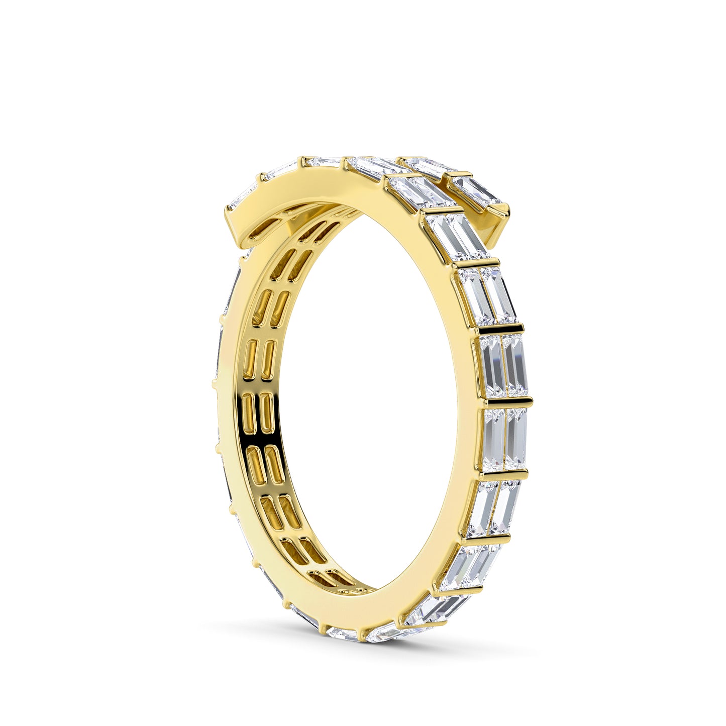 18 KT Gold Lab Grown Diamond Ring for Women