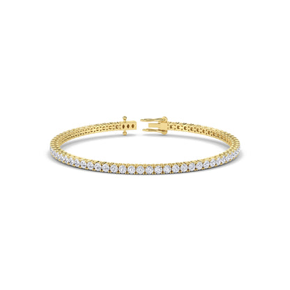 18 KT Gold Lab Grown Diamond Link Bracelets for Women