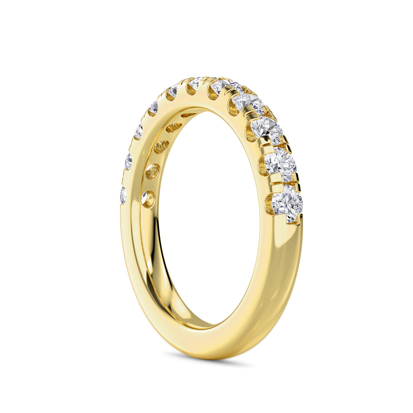 18 KT Gold Lab Grown Diamond Ring for Women