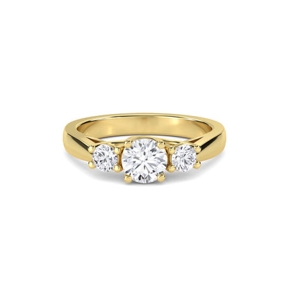 18 KT Gold Lab Grown Diamond Ring for Women