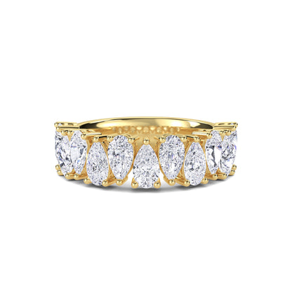 18 KT Gold Lab Grown Diamond Chic Event Ring for Women