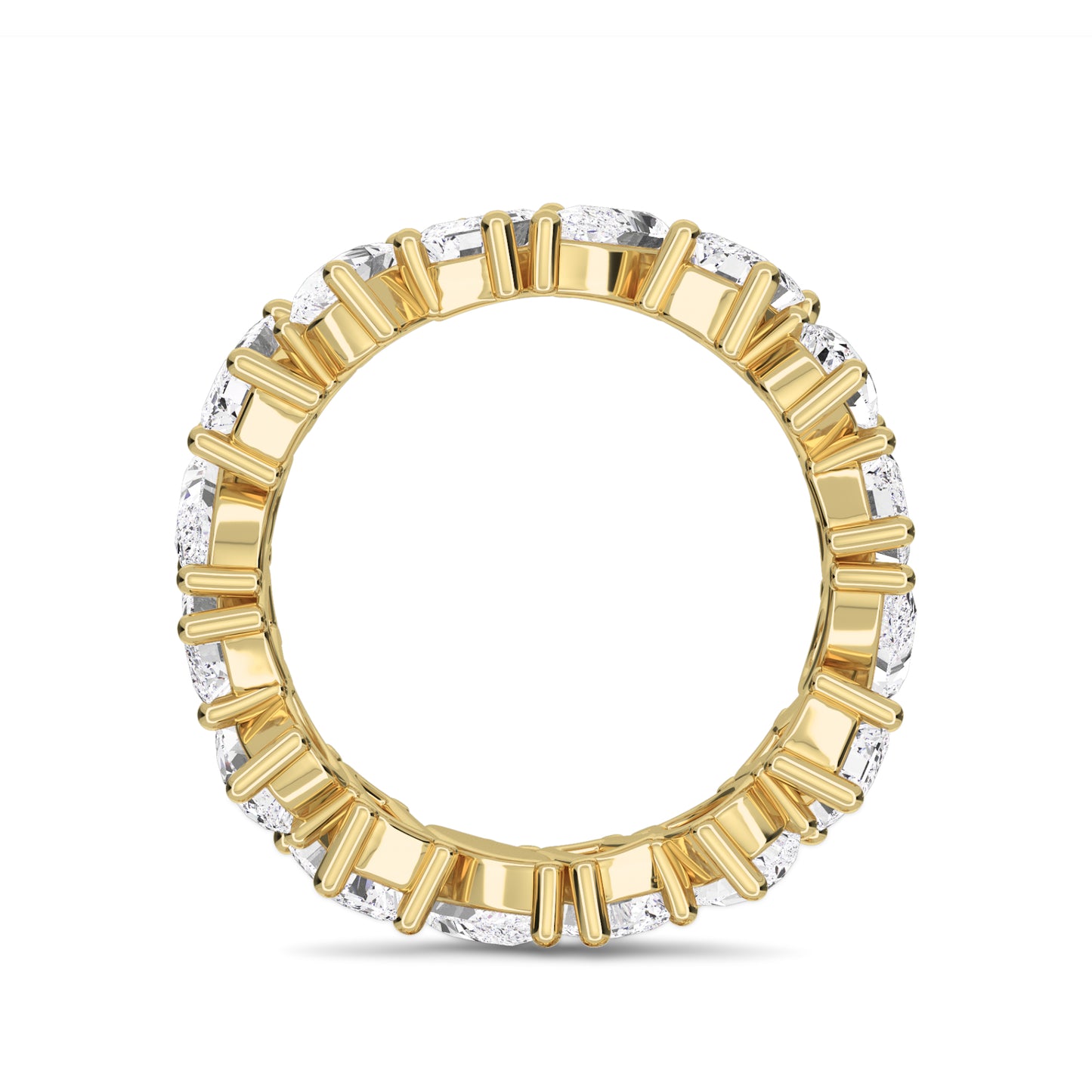 18 KT Gold Lab Grown Diamond Glamorous Cocktail Ring for Women