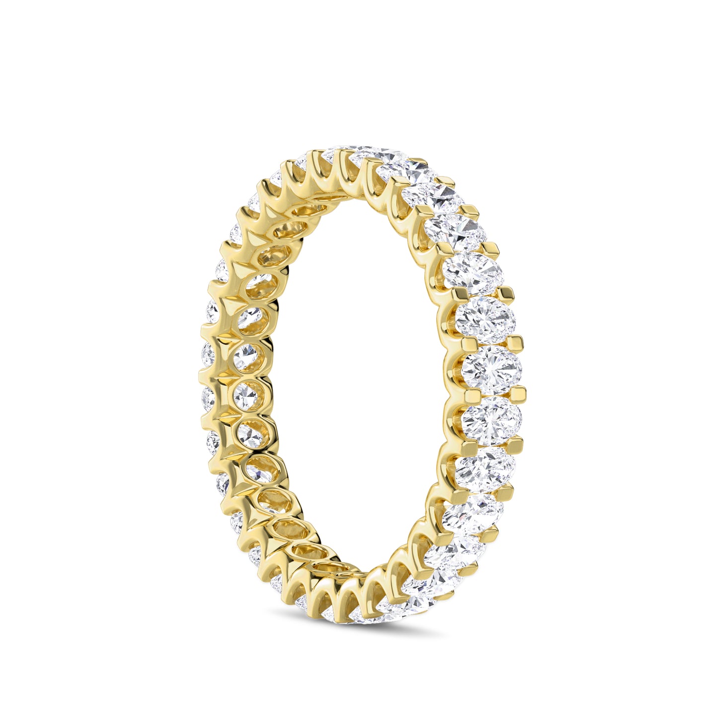 18 KT Gold Lab Grown Diamond Ring for Women