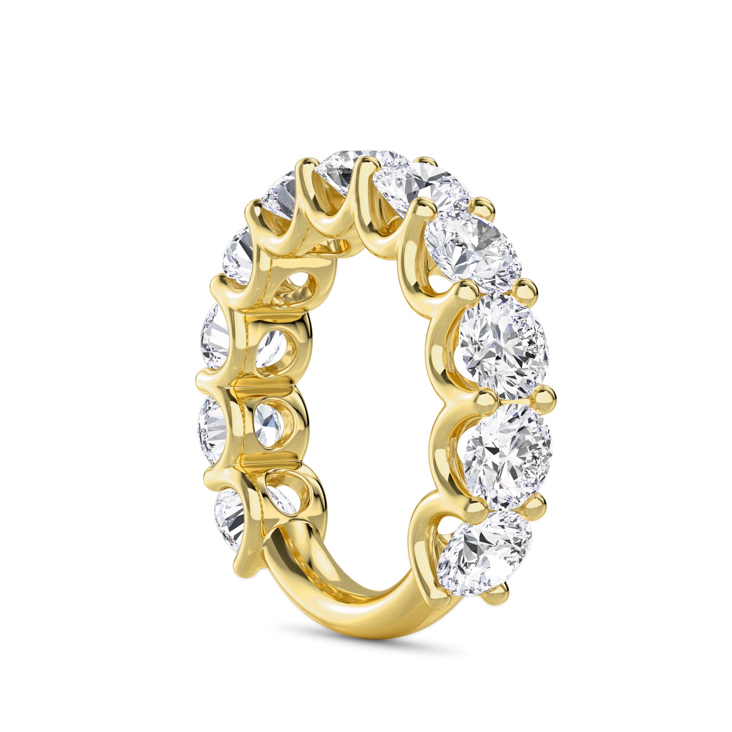 18 KT Gold Lab Grown Diamond Heirloom Legacy Ring for Women