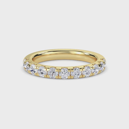 18 KT Gold Lab Grown Diamond Ring for Women